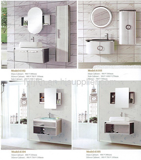 Stainless Steel Bathroom Cabinets