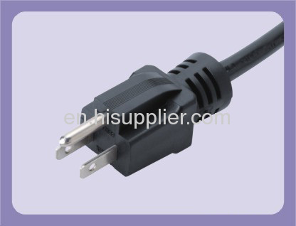 3 pin american standard power cord 