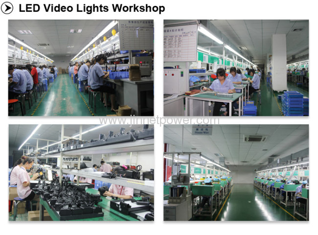 LED-336A LED Video Light for Sony Camcorders with 336 Leds 20W