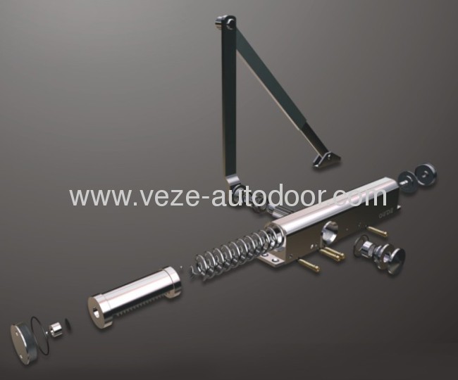 Aluminum body Door Closer