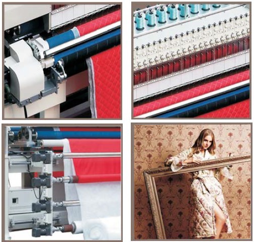Computerized Quilting and EmbroideryMachine
