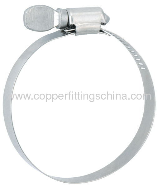 American type stainless steel hose clamp