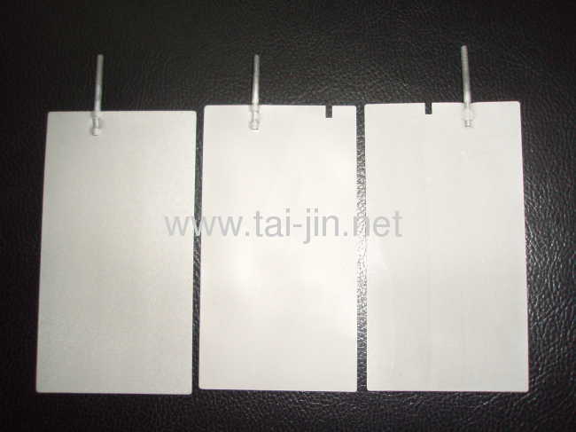 Titanium PT coated mesh plate for water treatment