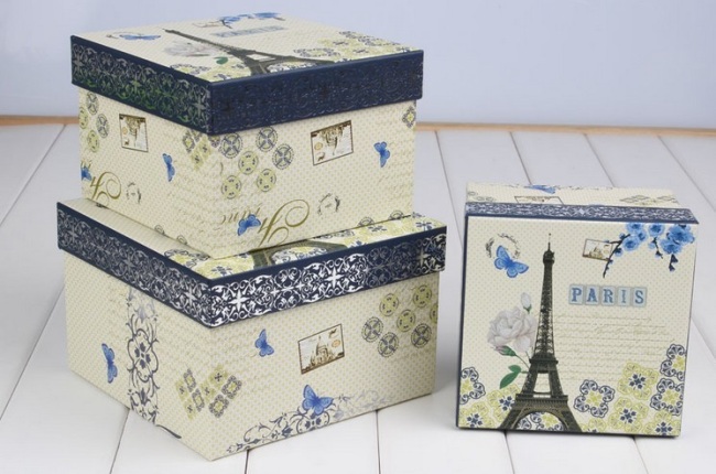 suqare paper packing box