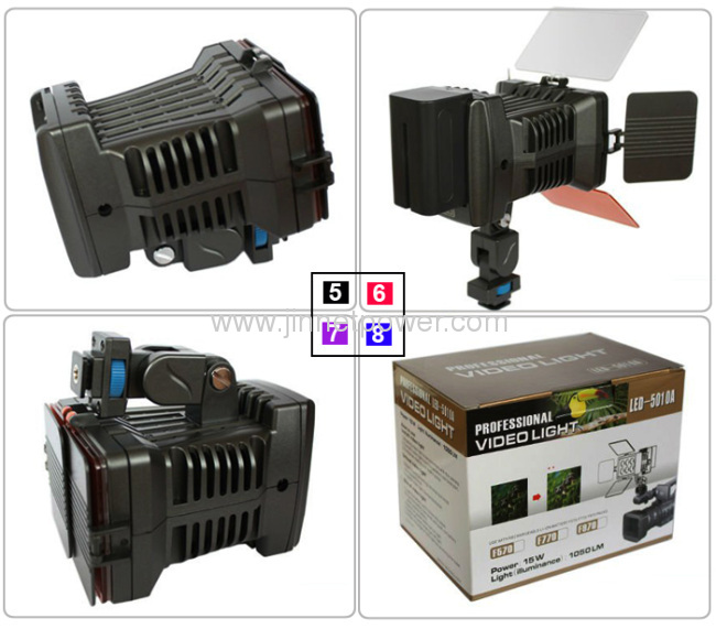 LED-5010A Video Lighting For Panasonic Camcorders