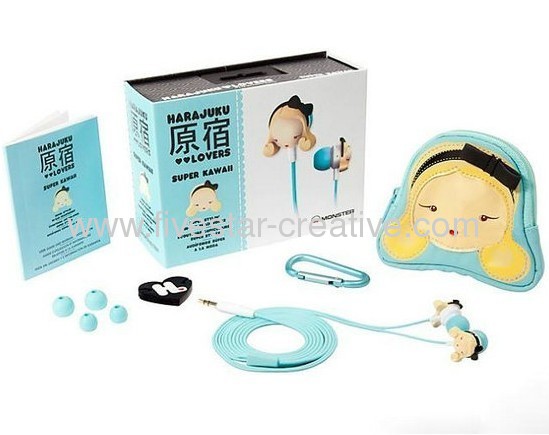 Monster Super Kawaii High Performance In-Ear Headphones