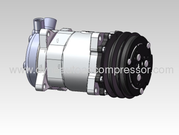 Auto ac compressors sanden 7h13 for all car A2 pulley 125mm