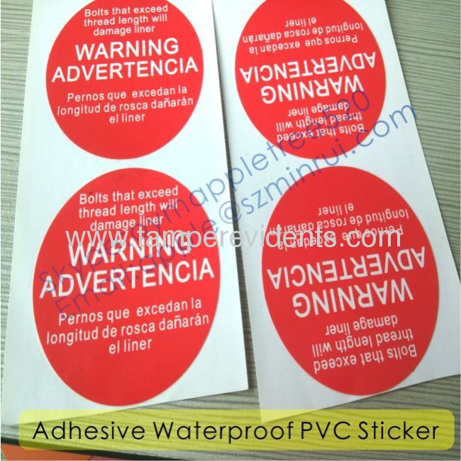 Custom White Vinyl Labels with any Shape,Full Color Printing Adhesive PVC/PET Stickers,Waterproof Stickers for Cosmetics