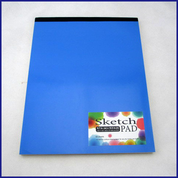 3 subjects sketch notepad