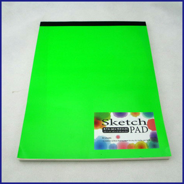 3 subjects sketch notepad