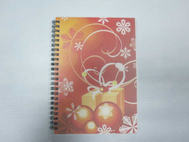 A5 single subjectPP cover spiral notebook college ruled
