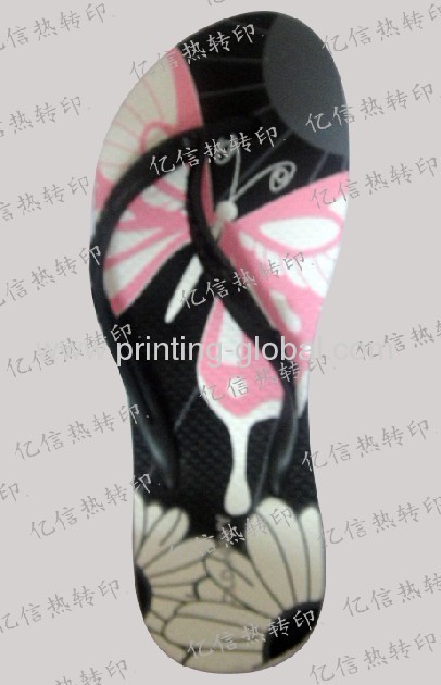 Hot Transfer Printing Films For Children PVC PE EVA Slippers Cheap Price