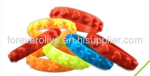 Custom printed silicone bracelet 2013