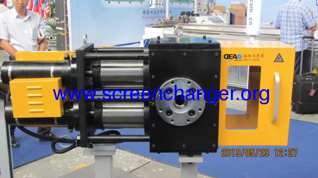 hydraulic screen changer-double piston type