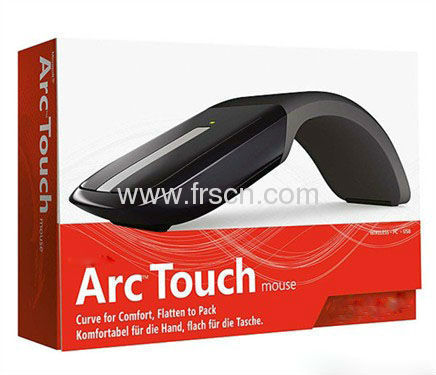 folding 2.4g wireless Micro Arc touch mouse