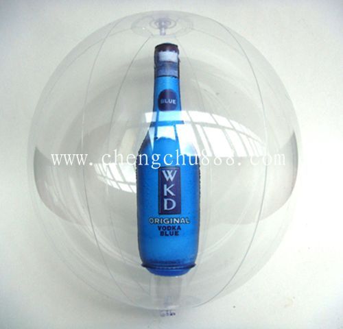 Beach Ball with Bottle 