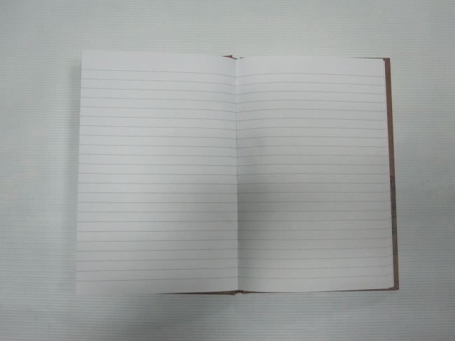 A4 3 subject hardcover hardbound notebok college ruled 