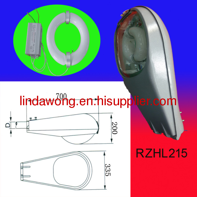 wide voltage magnetic induction street lamp