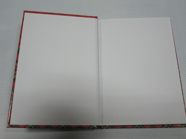 A6 2 subject college ruled hardbound notepad/notebookforChristmas