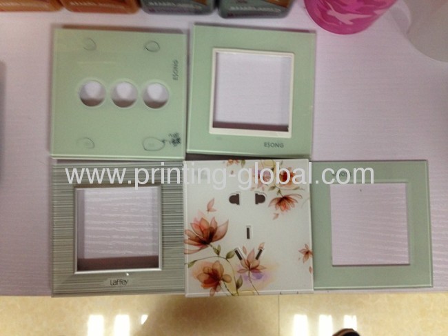 Heat Press Transfer Printing Films Of Switch Cover Electronic Appliance