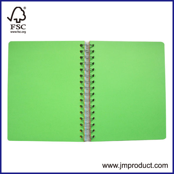 PP cover spiral notebook
