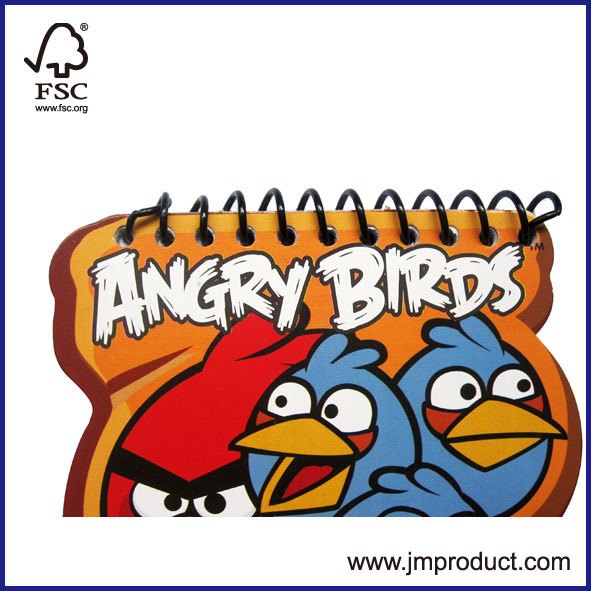 Angry Birds spiralnotebook