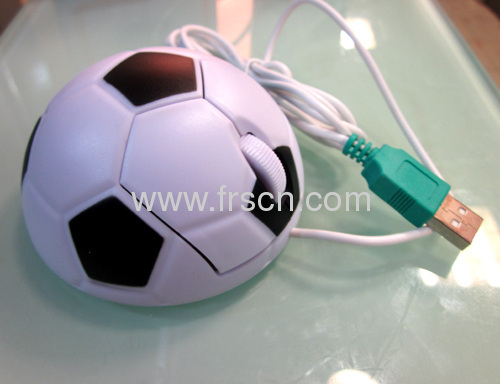 computer accessory football mouse,led mouse