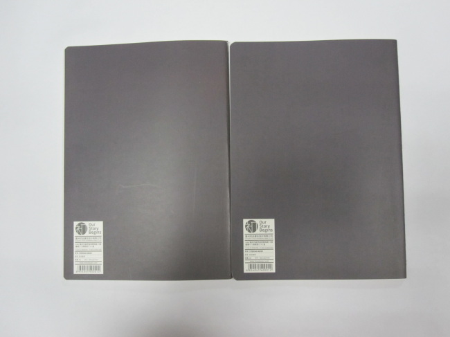 A4 2 subjectsoftcover notebook college ruled