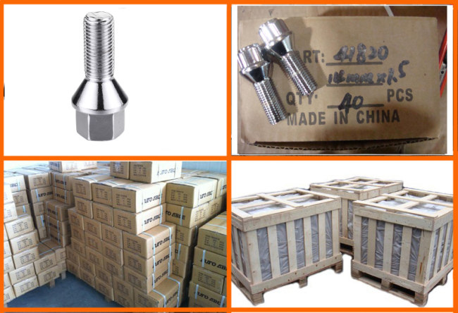 Heat Treated Chrome Plated Lug Bolts