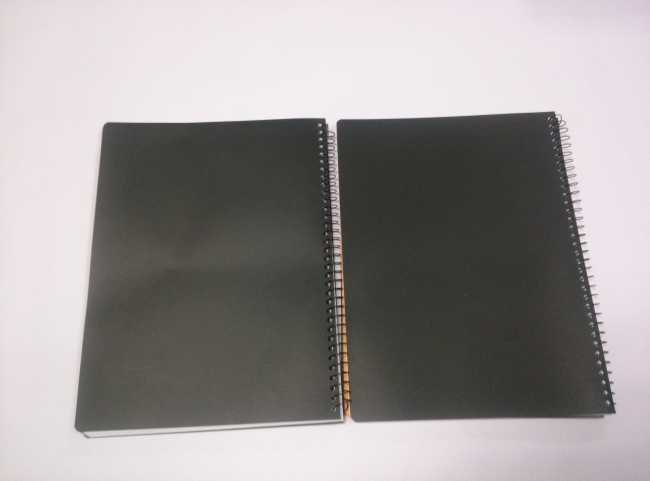 A44 subject PP cover sprial notebook/notepad