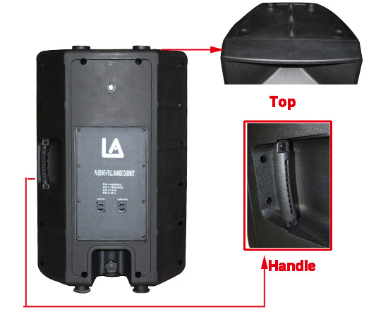 12Plastic Case Passive / Active Loud Speaker PK12/PK12A