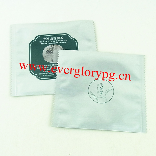 customized aluminum foil bags for tea packaging