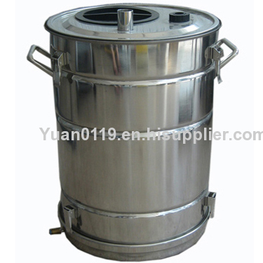 stainless steel powder hopper