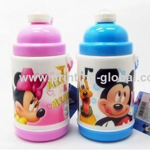 Disney Cartoon Kids Thermos Metal Flask Heat Transfer Printing Films