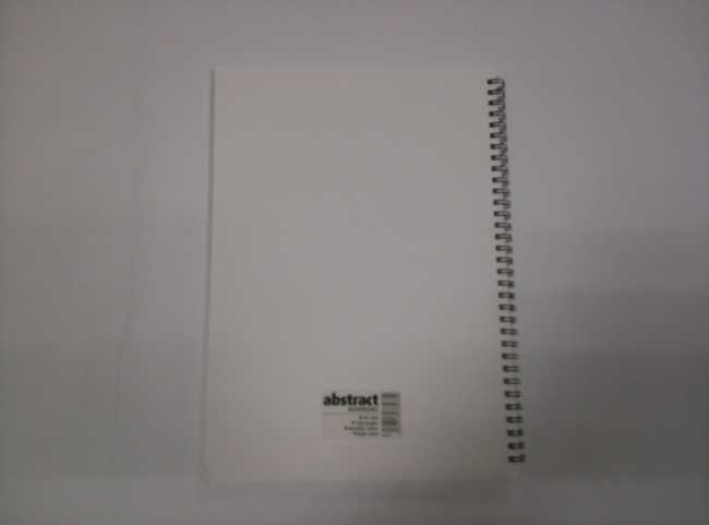A4 PP cover spiral notebook college ruled