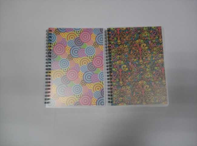 A5 PP cover spiral notebook college ruled
