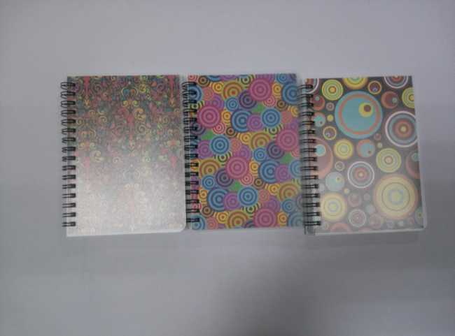 A6 PP cover spiral notebook college ruled