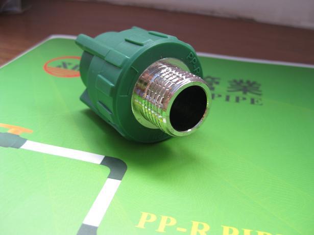 PPR fittings plumbing material Male Coupling from China