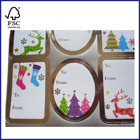 Adhesive Gift Tags100 Stickers