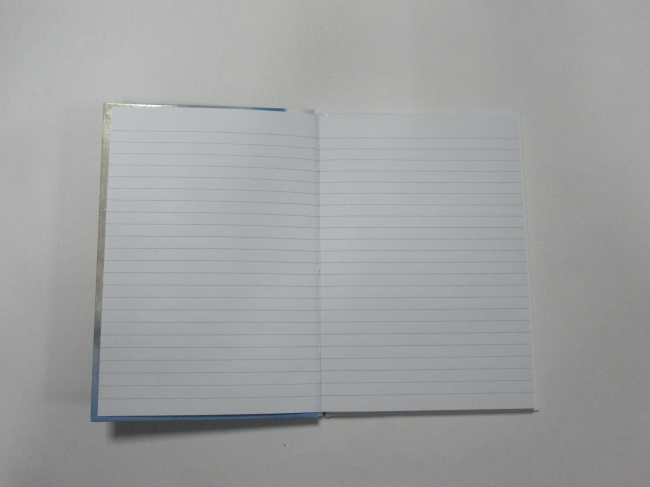 A6 6 subjectcollege ruled hardbound notepad/notebook 