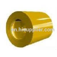 yellow color coated steel coil/sheet