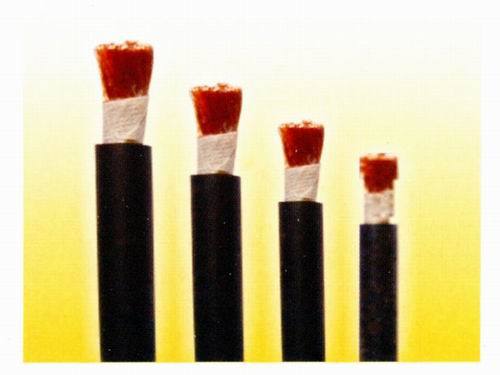 Copper conductor rubber insulated flexible welding cable