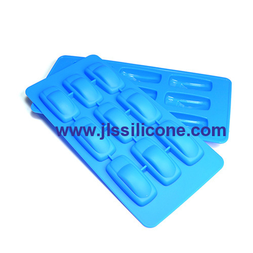 9 cavity cool car silicone chocolate molds