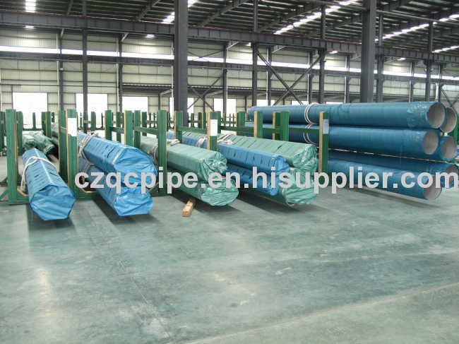 .stainless seamless pipes QCCO ASTM A312 TP316L 