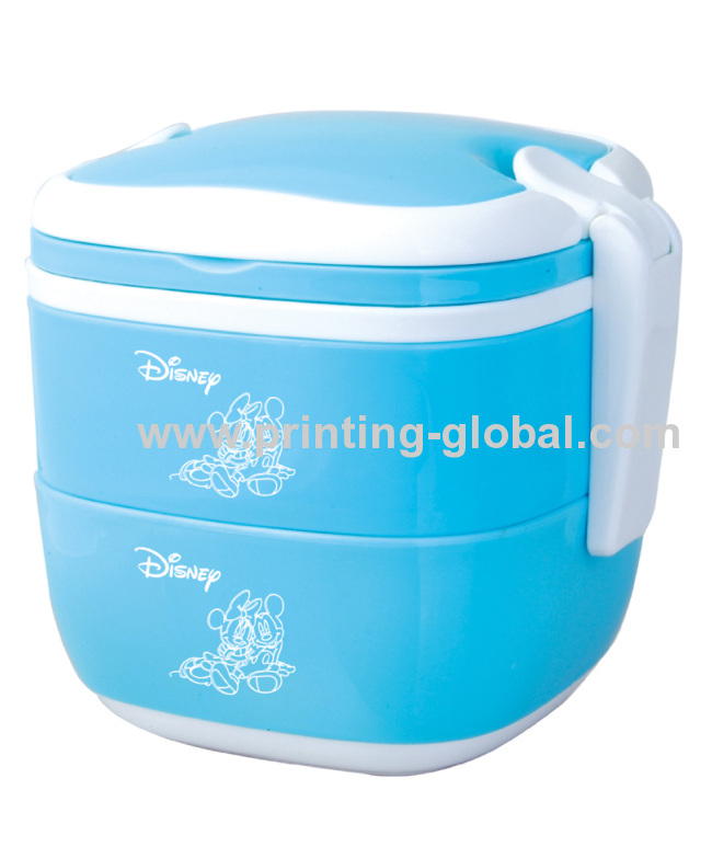 Plastic ABS PP PC Food Container Food Box Container Hot Stamping Printing Foil