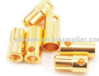 6.5MM gold plated banana plug 