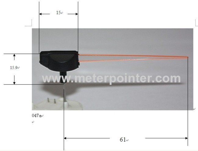 speedometer cross coil motor needle