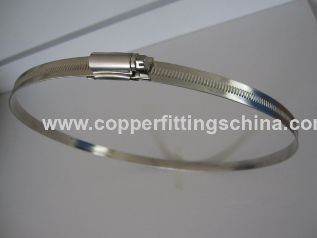 Standard Non-perforated British Type Hose Clamp
