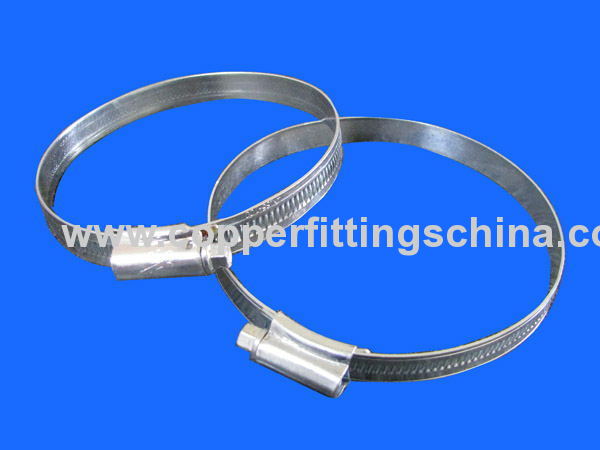 Standard Non-perforated British Type Hose Clamp