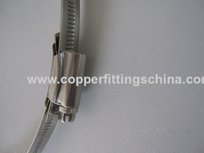Standard Non-perforated British Type Hose Clamp